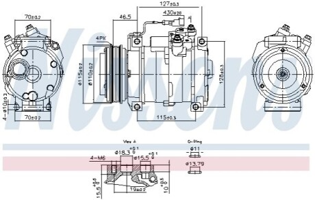 Автозапчасть NISSENS 891005