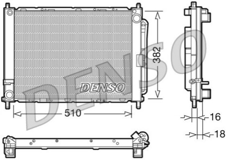 Модуль охлаждения DENSO DRM23102