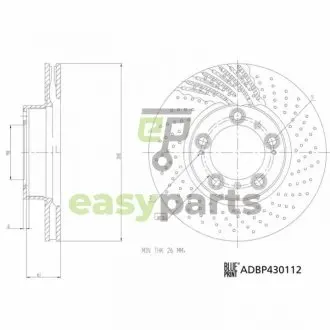 Автозапчасть BLUE PRINT ADBP430112