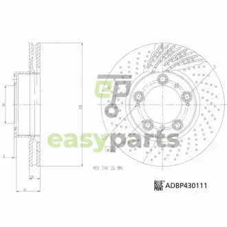Автозапчасть BLUE PRINT ADBP430111