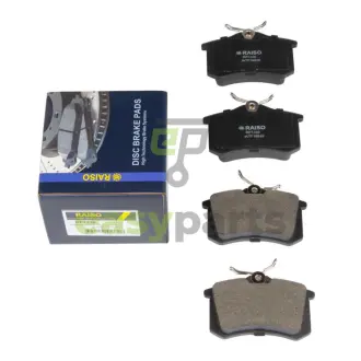 Колодки гальмівні диск. зад. Audi A4 B5/B6/Passat/Golf/Caddy III/Fabia/Octavia 86- RAISO RP1330