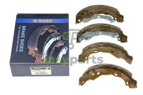 Колодки гальмівні бар. зад. Clio II 98- RAISO RB1075