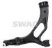 Важіль підвіски (передній/знизу) (L) Audi Q7/Porsche Cayenne/VW Touareg 02-15 (підсилений) SWAG 33108394 (фото 1)