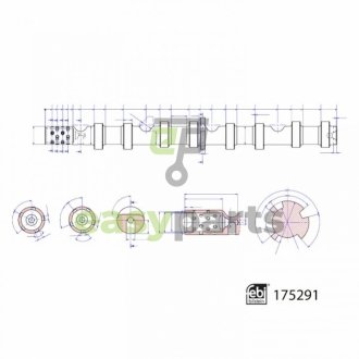 Автозапчасть FEBI BILSTEIN 175291