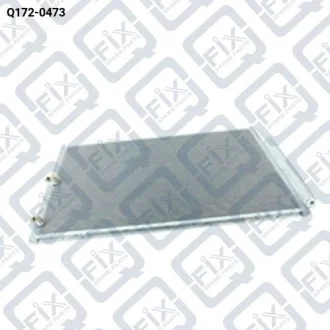 РАДИАТОР КОНДИЦИОНЕРА Q-fix Q172-0473
