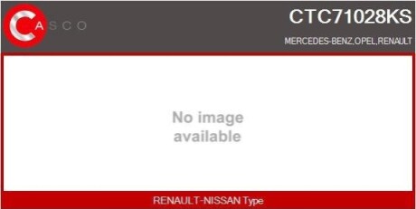 Турбіна Opel Vivaro/MB Vito/Renault Megane 1.6dCi/CDTi 11- (OM 622/R9M) CASCO CTC71028KS