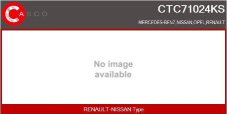 Турбіна Opel Vivaro/MB Vito/Renault Megane 1.6dCi/CDTi 11- (OM 622/R9M) CASCO CTC71024KS (фото 1)