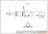 Drive+ Амортизатор (передній) VW Polo/Skoda Fabia 99-/Roomster 06- (Газ) DR!VE+ DP1610.10.0035 (фото 1)