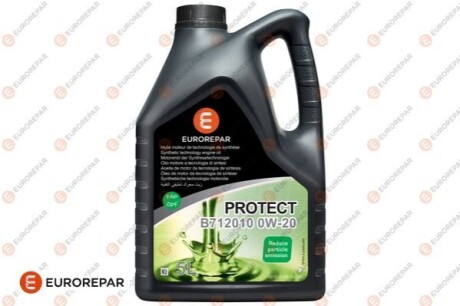 5л Олива PROTECT B712010 0W-20 (OV 0401547-A20), PSA B71 2010 Eurorepar 1690618980