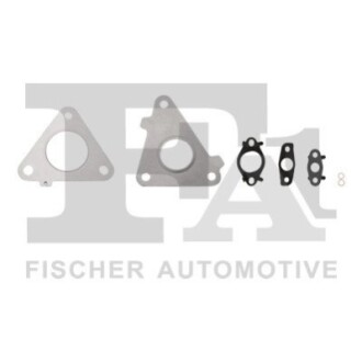 FISCHER MAZDA К-кт прокладок турбокомпресора 2 Хетчбек (DL, DJ) 1.5 D (DJ5FS) 14-, 3 (BM, BN) 1.5 D (BMLFS, BM4, BN4) 15-19, CX-3 (DK) 1.5 SKYACTIV-D (DK2WS, DK5FW) 15-18 Fischer Automotive One (FA1) KT780160E