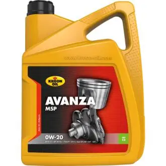 Олива моторна Avanza MSP 0W-20 5л KROON OIL 37350 (фото 1)