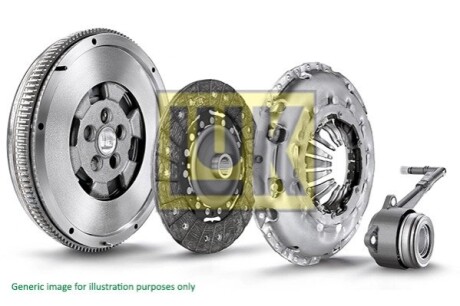 Демпфер + комплект зчеплення Land Rover Discovery/Freelander/Range Rover 2.2D 06- LuK 600 0375 00