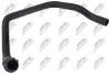 ENGINE WATER HOSE NTY CPP-BM-041 (фото 1)