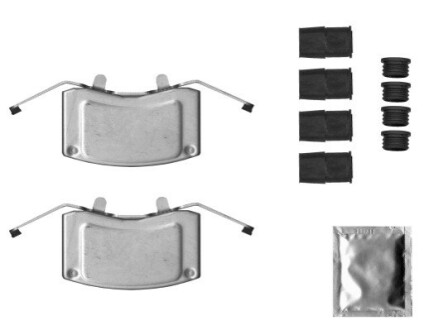 Комплект приладдя, гальмівний супорт 8DZ HELLA 8DZ355205671