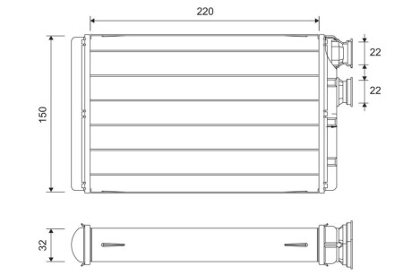 NAGRZEWNICA BMW 5 16- Valeo 811652 (фото 1)