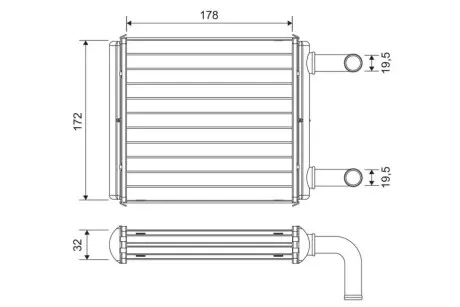 Nagrzewnica Valeo 811612
