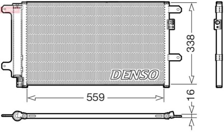 Skraplacz IVECO DAILY III / DAILY IV DENSO DCN12007