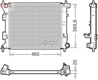 Chłodnica HYUNDAI / KIA i30 / CEE`D DENSO DRM43016