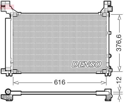 Skraplacz LEXUS GS / RC DENSO DCN50133 (фото 1)