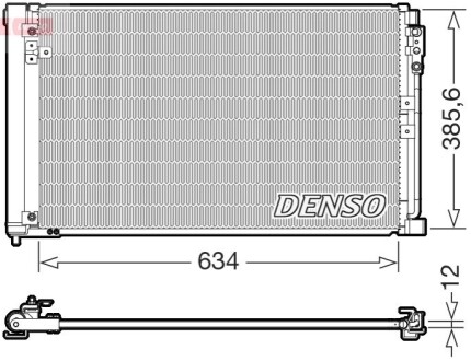 Skraplacz INFINITI Q50 DENSO DCN46038