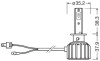 NightBraker LED (zamiennik H1) bez ECE **brak ECE** - 6000K OSRAM 64150DWNB2HFB (фото 3)