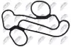 OIL COOLER GASKET SET NTY CCL-ME-054 (фото 2)