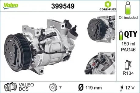Фото автозапчасть Valeo 399549 Автозапчасть Valeo 399549