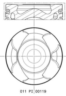 Автозапчасть MAHLE / KNECHT 011PI00119000