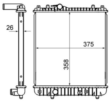 BEHR MAHLE / KNECHT CR837000S (фото 1)