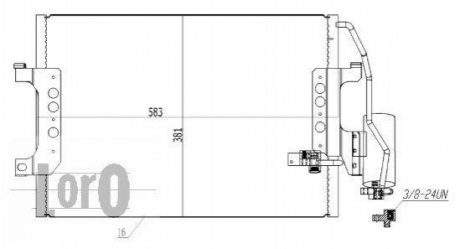 Автозапчасть DEPO / LORO 0540160005