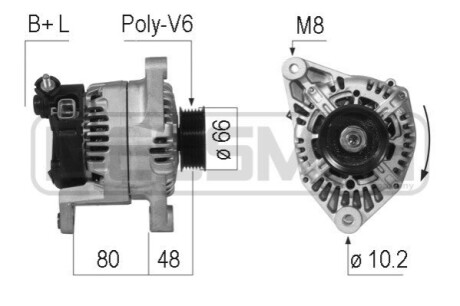 Автозапчасть ERA 210709A