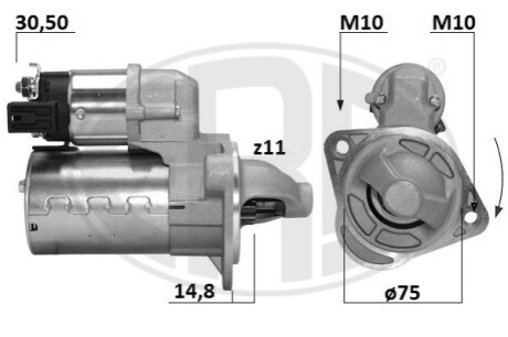 Автозапчасть ERA 221050A