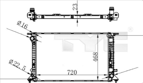 Автозапчасть TYC 7020038