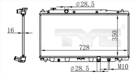 Автозапчасть TYC 7120053