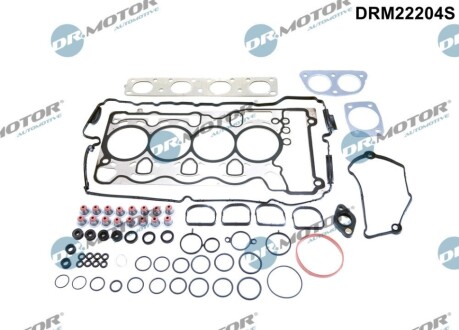 USZCZELKI - ZESTAW DR MOTOR DRM22204S