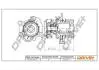 Помпа води Audi A3-A4/A6/Skoda Octavia/Fabia/VW Caddy/Golf IV/Passat/T5 1.8T/2.0 96- (23z) DR!VE+ DP231010037 (фото 1)