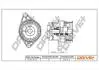 Помпа води Audi A2/Seat Leon/Toledo/VW Golf/Jetta/Polo/Bora 1.6 16V/1.6FSI 98-05 (WPQ1189) DR!VE+ DP231010133 (фото 1)