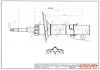 Амортизатор (передній) Citroen Jumper/Fiat Ducato/Peugeot Boxer 06- (1.1-1.5t) DR!VE+ DP1610100009 (фото 1)
