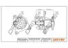 Помпа води Ford Focus II/Mondeo/ Mazda 3/5/6 1.8-2.3 00- DR!VE+ DP231010048 (фото 1)