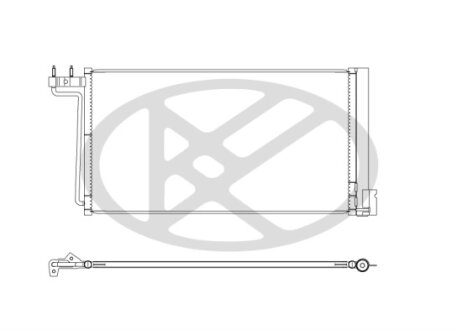 Радіатор кондиціонера KOYORAD CD321305
