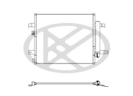 Радіатор кондиціонера KOYORAD CD511146