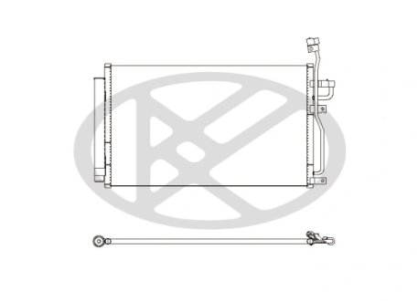 Радіатор кондиціонера KOYORAD CD460583