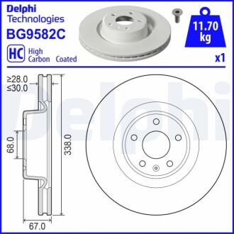 Автозапчасть Delphi BG9582C