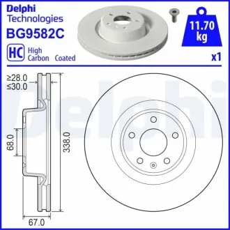 Автозапчасть Delphi BG9582C