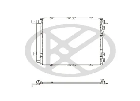 Радіатор кондиціонера KOYORAD CD820586
