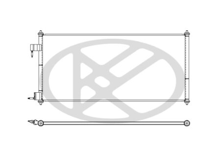 Радіатор кондиціонера KOYORAD CD321154
