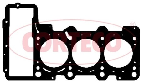 Прокладка ГБЦ Audi A6 2.4 04-08 (4-6 циліндр) CORTECO 415509P (фото 1)