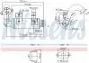 Радіатор рециркуляції ВГ Ford Transit Connect 1.8 Di/TDCI 02-13 NISSENS 989405 (фото 1)
