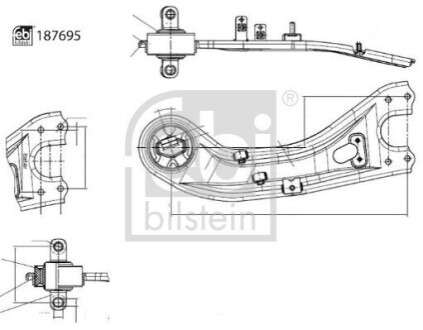 Автозапчасть FEBI BILSTEIN 187695