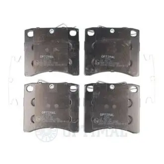 Фото 1 - гальмівні колодки, дискове гальмо (набір) Optimal 9760 Гальмівні колодки, дискове гальмо (набір) Optimal 9760 (фото 1)